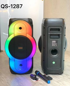 Qs-1287 Fabricante Chino Nuevo Altavoz Subwoofer de 12 Pulgadas P.m.p.o de 3000w de Gran Potencia para Karaoke y Fiestas con Micrófono Inalámbrico - Product Image 3