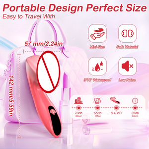 9 शक्तिशाली कंपन मोड एलसीडी प्रदर्शन शांत मिनी जी स्पॉट क्लिटोरल वाइब्रेटर्स निप्पल उत्तेजना महिलाओं के लिए सेक्स खिलौने वाइब्रेटर वांड - Product Image 5