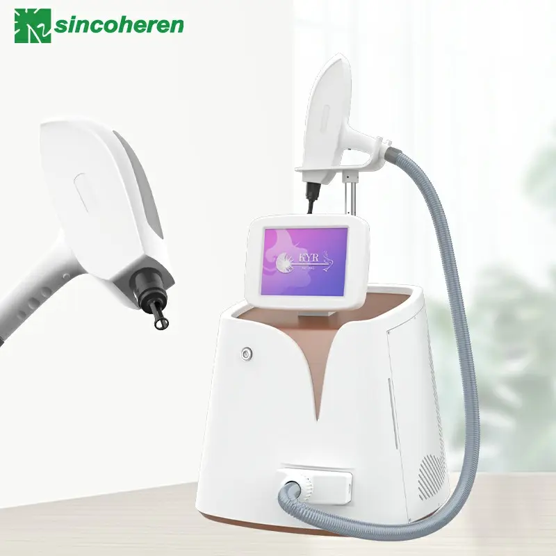 Sincoheren 1064nm 532nm pico q switch nd yag laser picosecond laser tattoo removal freckle removal sunburn for all skin type