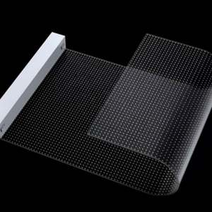 Panel LED interior P10 Pantalla de pared de video transparente flexible para publicidad Conciertos de medios Texto de funcionalidad SDK clasificado IP65 - Product Image 1