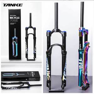 TANKE <span class=keywords><strong>Cross</strong></span> <span class=keywords><strong>Country</strong></span> vélo <span class=keywords><strong>fourche</strong></span> avant Tube baril arbre 27.5/29 "amortisseur à air couleur alliage d'aluminium <span class=keywords><strong>fourche</strong></span> à air - Product Image 3