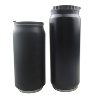 Thermos à café de 450 ml en forme de canette de cola, gobelet isotherme à double paroi en acier inoxydable