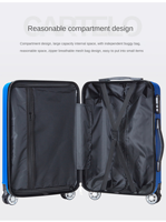 Koowo Prix bon marché ABS PC valise à bagages valise bagages en plastique Voyage chariot sac ensemble