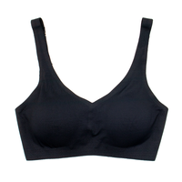 Soutien-gorge sans fil pour femmes, doux et offrant un bon maintien, sans couture, push-up, respirant, en nylon et élasthanne, OEM ODM