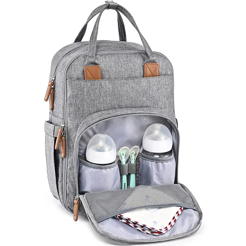 Bebek bezi çantası sırt çantası çok fonksiyonlu seyahat sırt çantası annelik bebek bezi değiştirme çantaları büyük kapasiteli bebek bezi omuz kılıfları