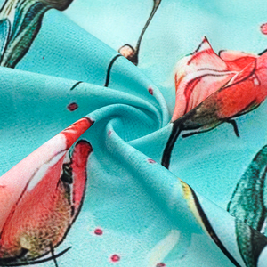 Hot Sale High Elastic Breathable Print Woven 4 Way Stretch Fabric for Sport Dress Draping - Product Image 6