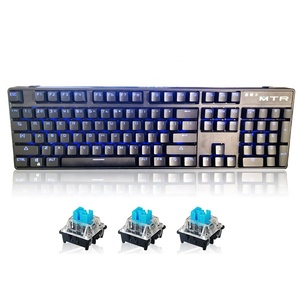 <span class=keywords><strong>Teclado</strong></span> para Juegos ABS, <span class=keywords><strong>Ruso</strong></span>, Coreano, Taiwanés, Tailandés, Español, Impermeable, Eje Óptico, 104 Teclas, <span class=keywords><strong>Teclado</strong></span> de Membrana con Cable - Product Image 4