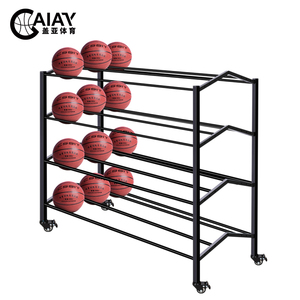 High Quality Basketball <strong>Equipment</strong> Basketball Shooting Training Stand Rack Rolling <strong>Sport</strong> <strong>Ball</strong> Cart Basketball Training <strong>Equipment</strong> - Product Image 6