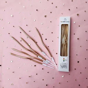 เทียนวันเกิด6ชิ้น/กล่องแบบมีสีสันและสีทองพรีเมี่ยมสำหรับ<span class=keywords><strong>เค้ก</strong></span>คริสต์มาสกล่อง<span class=keywords><strong>เค้ก</strong></span>กระดาษ - Product Image 5