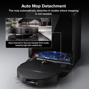 หุ่นยนต์ดูดฝุ่นถูพื้น Roborock Saros 10 ขายดี แรงดูด 22000Pa ระบบ AI หลบหลีกสิ่งกีดขวาง ดีไซน์บางเฉียบ 3.14 นิ้ว อัจฉริยะ - Product Image 3