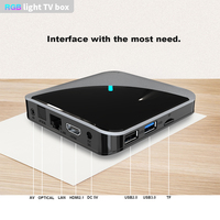 Amlogic S905x4 A95x F3 Android TV Box 8k 64bit 4gb 128gb con Control Remoto, Android TV Box Económico