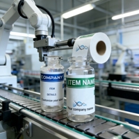 Etiquetas Personalizadas para Cajas de Péptidos de 3 ml y 10 ml, Pegatinas Autoadhesivas para Viales