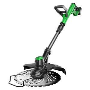 Débroussailleuse sans fil électrique, tondeuse à gazon, coupe-bordures, batterie lithium, portative, sans balais, haute puissance, DIY, industrielle, 21V, rotative - Product Image 1