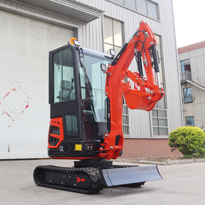 Miễn Phí Vận Chuyển Epa Động Cơ 1.8 Tấn Micro Máy Xúc Trang Trại Trang Trại Thủy Lực Nhỏ Digger Máy Cảnh Quan Cao Su Theo Dõi Mini Bagger - Product Image 4