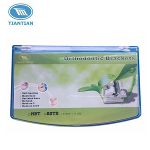 Meistverkaufte Hochwertige Edelstahl Metall Kieferorthopädische Passive Selbstligierende Brackets Manuelle Zahnspangen zum Fabrikpreis - Product Image 5
