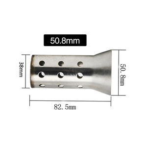 Silencieux d'échappement de moto DB Killer, éliminateur de bruit, 51mm, pour Z650 NER-6N Z1000SX <span class=keywords><strong>Ninja</strong></span> <span class=keywords><strong>300</strong></span> EX300 <span class=keywords><strong>Z300</strong></span> - Product Image 2