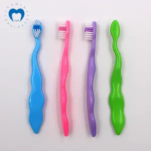 Kids Toothbrush with Big Place for Logo or Cartoon Printing