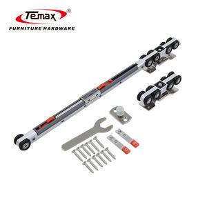 Sistema <span class=keywords><strong>de</strong></span> rueda <span class=keywords><strong>de</strong></span> puerta corredera Temax con riel oculto <span class=keywords><strong>de</strong></span> cierre suave para accesorios <span class=keywords><strong>de</strong></span> puerta <span class=keywords><strong>de</strong></span> alta calidad - Product Image 2