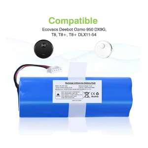 18650 14,4 V 5200mAh Ersatz batterien Pack für Ecovacs Deebot T5 T8 T9 T10 X1 Ozmo 950 T8 T9 Roboter-Staubsauger - Product Image 3