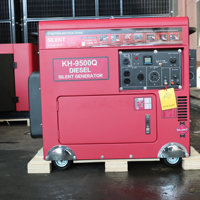 Générateur diesel 8 kW super silencieux à refroidissement par eau 220 V monophasé avec ATS pour camping-car, prix usine chinois