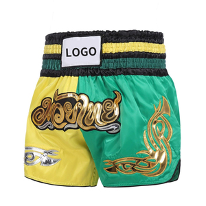 Bán buôn Karate nén quần short màu đen giữa đùi căng Bộ - Product Image 2