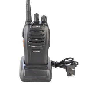 Baofeng BF-666S Walkie-Talkie chilometro gamma GMRS palmare stazione con 5W potenza di uscita per auto spedizione gratuita inclusa - Product Image 1