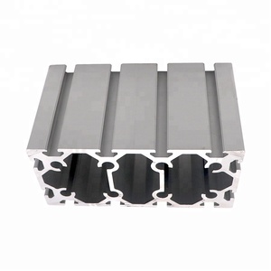 100x200 nhôm hợp kim hồ sơ công nghiệp nặng 100200 nhôm hồ sơ ép đùn CNC Router langle t khe cắm đùn - Product Image 6