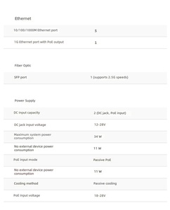 Router WiFi 6 MikroTik <span class=keywords><strong>HAP</strong></span> <span class=keywords><strong>Ax</strong></span> S E62iUGS-2axD5axT de Doble Banda, 2.5G SFP, 5 Puertos Gigabit, RouterOS V7, Punto de Acceso Inalámbrico - Product Image 6