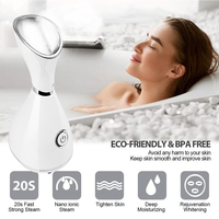 Nano Face Steamer Vaporizador facial Salón de belleza Vaporizador facial profesional con calentador de toallas