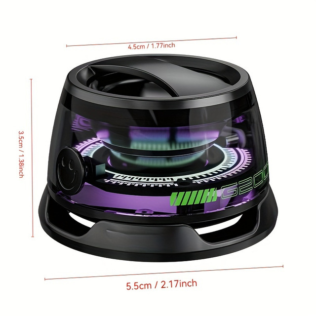 G200 3W BT Wireless Speaker MINI Size Small High Sound Portable Computer Subwoofer Magnetic Desktop Music Speaker with RGB Light