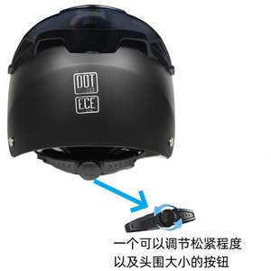 Exclusivo para Cross-Border ZXC, Casco de Bicicleta Eléctrica con Doble Lente Antivaho, Unisex, para las Cuatro Estaciones, Medio Casco - Product Image 3