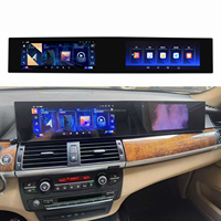 Autoradio Android 21" Tactile, Navigation GPS, CarPlay, Lecteur DVD Voiture Pour BMW X5 X6 E70 E71 CCC CIC 2009-2013