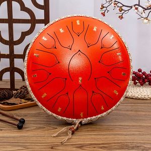 Tambor de Lengüetas de Acero de Alta Calidad de 13 Pulgadas y 15 Tonos, Handpan, Instrumento Musical de Percusión Profesional - Product Image 4