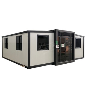 Casa Contenedor Expandible, Casa Prefabricada, Casa para Ancianos, Alojamiento Móvil con Estructura de Acero Galvanizado y Aluminio Plegable - Product Image 1