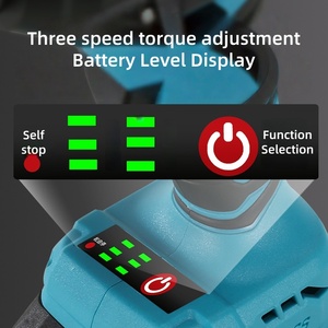 Multi-Functional Cordless Impact <b>Wrench</b> 1/2 in Drive Brushless Motor Industrial DIY 18V Lithium-Ion Battery Tool N803 High Torqu - Product Image 6