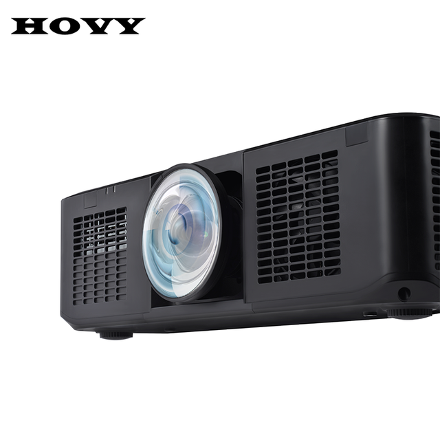 HOVY 6000 Lumen 3D Cinema Projector ALPD 2K HD Laser TV HIFI STEREO Built-in Speakers for Business & Education