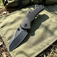 Vente en gros de couteau pliant de camping en plein air KS 8337, lame en acier 8Cr13Mom, lame tranchante, couteau tactique de survie pour la randonnée et la chasse
