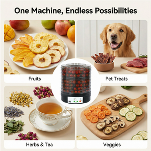 Deshidratador <span class=keywords><strong>de</strong></span> Alimentos Eléctrico Mecánico <span class=keywords><strong>de</strong></span> 8 Capas al por Mayor |   Secador <span class=keywords><strong>de</strong></span> <span class=keywords><strong>Frutas</strong></span> <span class=keywords><strong>y</strong></span> <span class=keywords><strong>Verduras</strong></span> para Uso Doméstico, Temperatura Ajustable, para Alimentos para Mascotas - Product Image 5