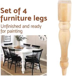 Pied <span class=keywords><strong>de</strong></span> <span class=keywords><strong>table</strong></span> à manger en <span class=keywords><strong>bois</strong></span> <span class=keywords><strong>de</strong></span> caoutchouc moderne sur mesure, pied <span class=keywords><strong>de</strong></span> meuble en <span class=keywords><strong>bois</strong></span> <span class=keywords><strong>de</strong></span> pin <span class=keywords><strong>tourné</strong></span>, prix bas - Product Image 2