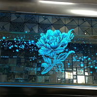 Longue durée de vie 1530 5W 3D Machine de gravure sur verre cristal Machines de gravure intérieures