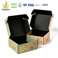 Boîte cadeau Xiangyu pour l'automne, en carton ondulé imprimé sur mesure, pour les cadeaux d'automne, les ensembles saisonniers et les commandes de vente au détail pour les fêtes