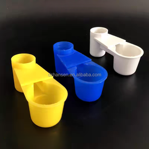 Kunststoff Vogel Wasser flasche <span class=keywords><strong>Pet</strong></span> Pigeon Wachtel Feeder Wasser trinker Cup Bird Drinker - Product Image 2