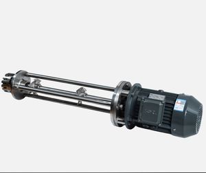 Disperseur-émulsifiant à cisaillement haute vitesse pour poudres liquides, mélangeur-homogénéisateur avec socle élévateur pour l'industrie alimentaire - Product Image 5