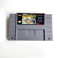Cartouche de jeu Super All Stars (économie de batterie) 16 bits en ABS certifiée CE pour console de jeu vidéo filaire SNES version NTSC USA