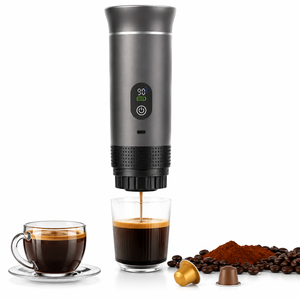 Proveedor Mayorista de Cafetera Portátil Eléctrica de Calentamiento Rápido de 20 Bares con Pantalla LED para Viajes en Auto, con Batería Integrada, de Alta Calidad - Product Image 1