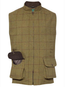 Gilet de chasse en tissu <span class=keywords><strong>tweed</strong></span> pour hommes gilet d'hiver pour chasseur gilet de tir hydrofuge - Product Image 5