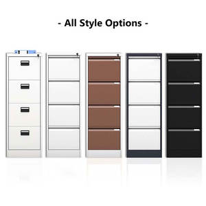 Archivador <span class=keywords><strong>de</strong></span> Acero <span class=keywords><strong>de</strong></span> 4 Cajones, Muebles <span class=keywords><strong>de</strong></span> Oficina, Archivador Vertical para Soluciones <span class=keywords><strong>de</strong></span> Almacenamiento <span class=keywords><strong>de</strong></span> Documentos - Product Image 5