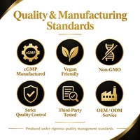 Capsules de Spermidine Plus OEM ODM, mélange d'extrait de germe de blé, marque privée, CGMP, végétalien, sans OGM, complément alimentaire pour un vieillissement sain