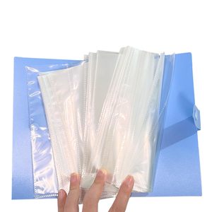 50 Page argent protecteurs billets timbre collecte Portable porte-billets de trésorerie papier-monnaie monde monnaie Collection classeur livre - Product Image 5