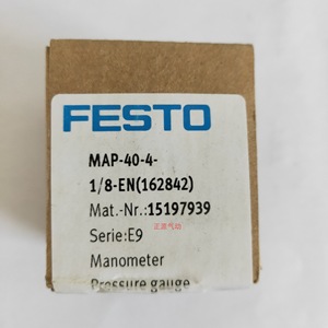 Manomètre Festo Map-40-4-1/8-En 162842 Analogique 0 à 4 bars pour usage industriel - Product Image 2